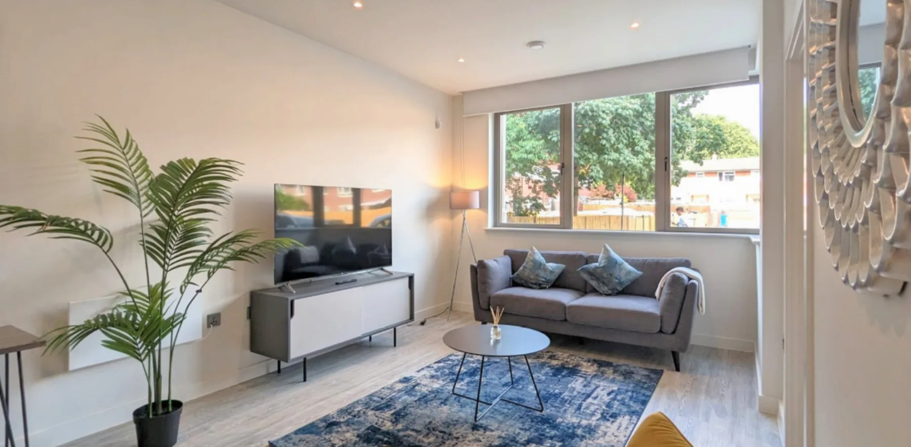A Charles Hope serviced apartment living space