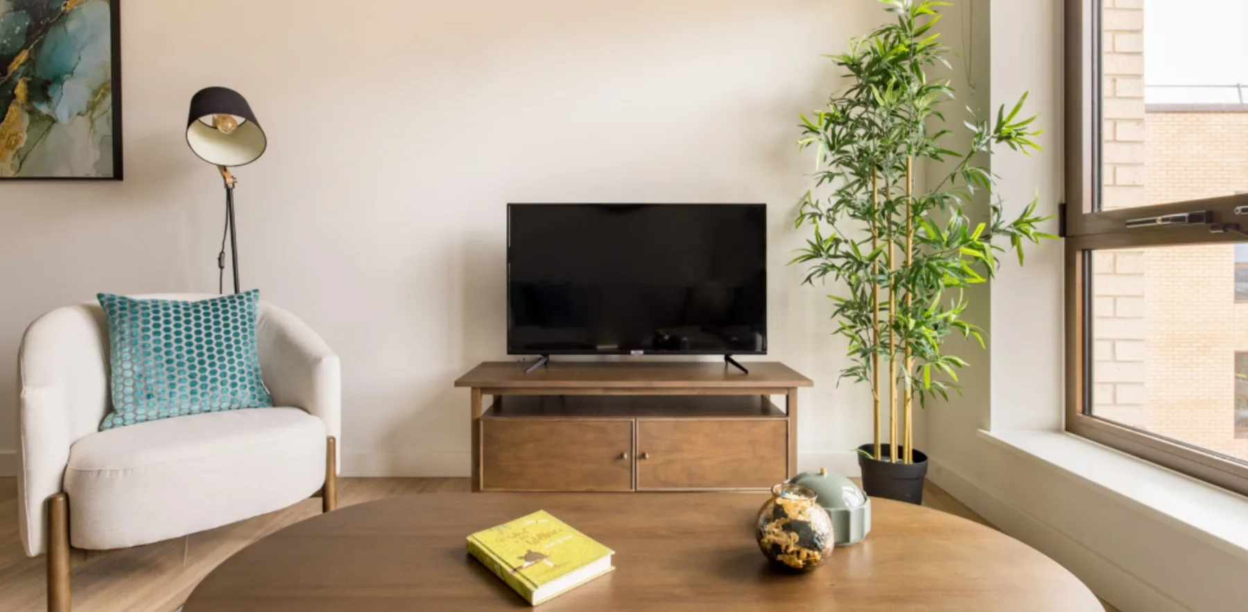 A Charles Hope serviced apartment interior